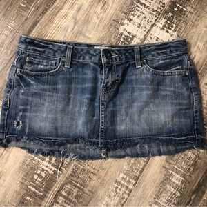 Aeropostale jean mini skirt